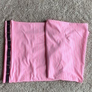 Pink and white stripe vinyasa